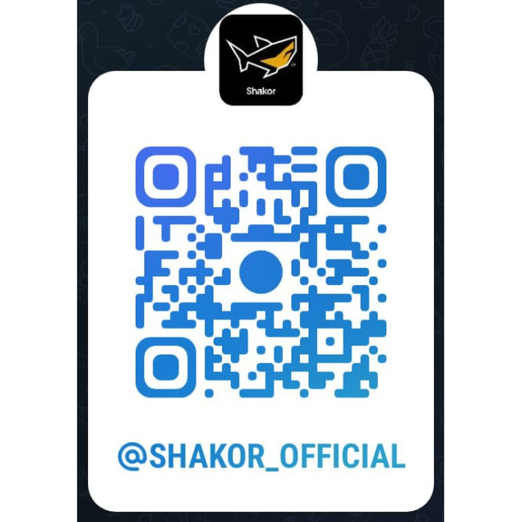 Scan to join the Shakor channel on Telegram